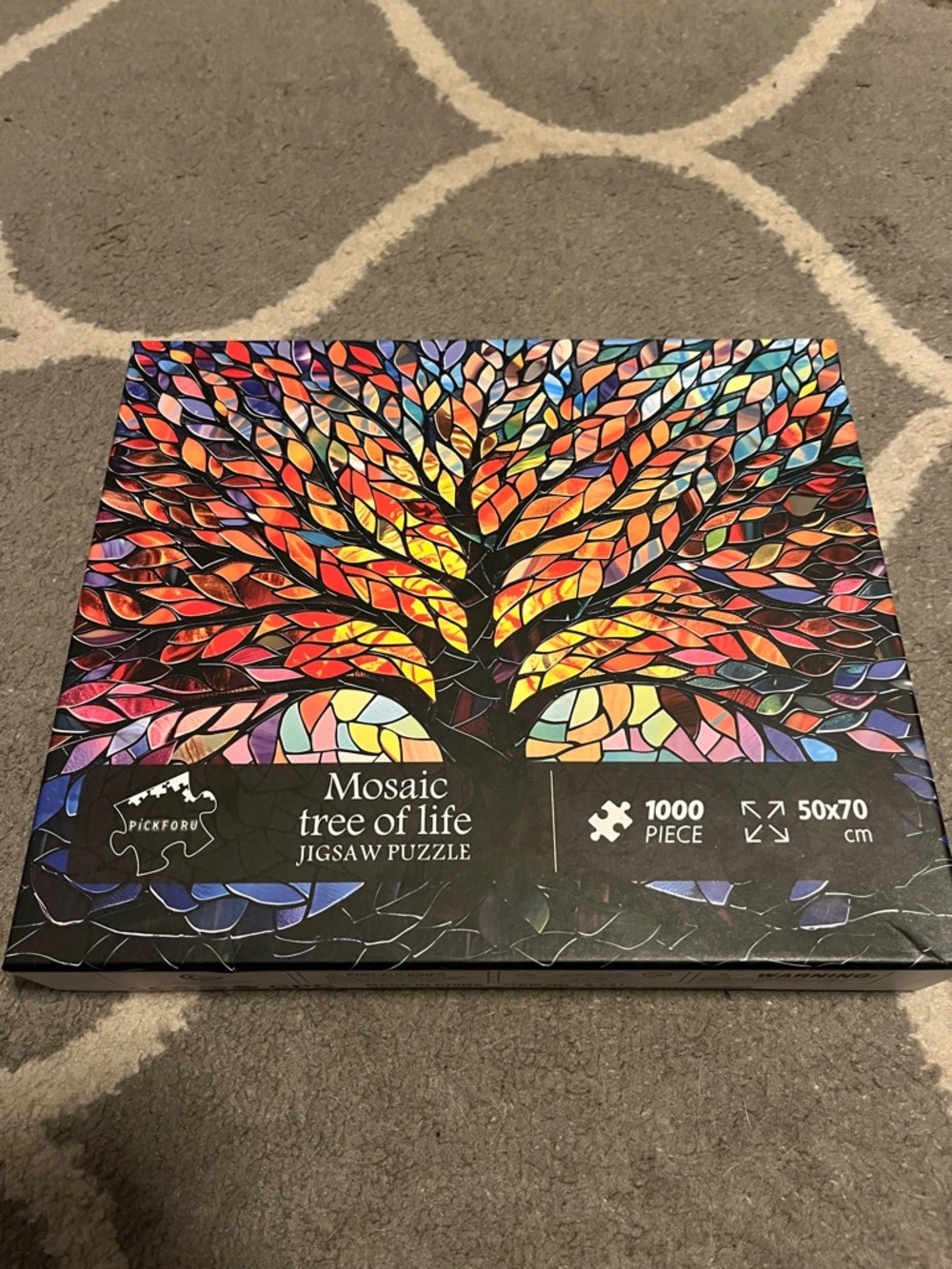 1000 Piece Mosaic Tree of Life Puzzle